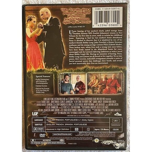 A Love Song for Bobby Long - DVD - John Travolta, Scarlett Johansson - Picture 2 of 4